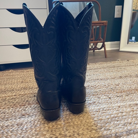 Men’s size 11 D Black cowboy boots - Picture 4 of 11